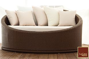 Nábytek:  pohovka Menorka - umělý ratan (LACASANOVA)